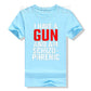 I Have A Gun and Am Schizophrenic T-Shirt eprolo