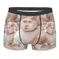 Nicolas Cage Cat Meme Boxer Shorts For Homme 3D Print Underwear Panties Briefs Soft Underpants eprolo